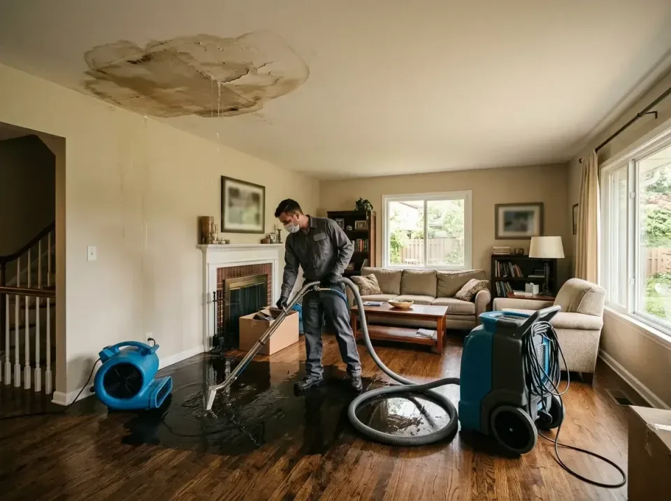 attic-pipe-burst-ceiling-drip-008 — frequently asked questions, Water Damage Restoration & Carpet Care in Breinigsville, PA